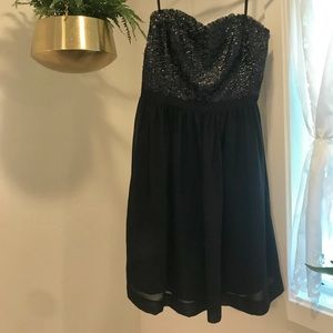 Kensie Little Black Sequin Dress